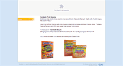 Desktop Screenshot of ca-confections.sunkist.com